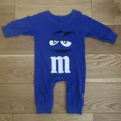 M&Mキャラクター 青色ロンパース