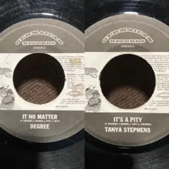 It's a Pity 同オケ2枚セット　レゲエレコード