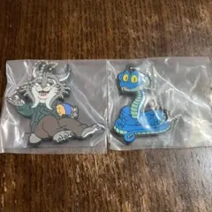 ズートピア2 ラバーキーホルダー　パウバート　ゲイリー