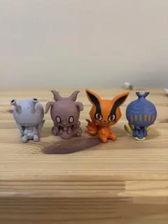ナルト一番くじ 尾獣ちょこのっこ 4体セット