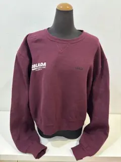 美品ObladaオブラダCINCHリメイクスウェットプルオーバートップス
