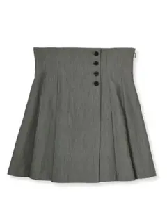 SNIDEL サイドプリーツスカショーパン グレー S