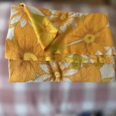 134×196cm花柄毛布