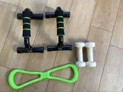 トレーニング器具 3点セット 初心者上半身強化用