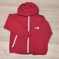 THE NORTH FACE　パーカー　130㌢　赤