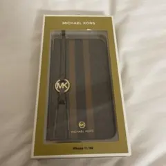 新品未使用　MICHEAL KORS iPhone11/XRケース　手帳型ケースのサムネイル