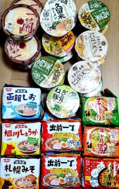 717② 一蘭5 最強どん兵衛16 丸美屋4 正麺5 合計30個 食品詰め合わせ