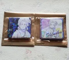 鬼滅の刃　鬼滅　奏宴　原画　グリッター　缶バッジ　しのぶ