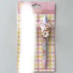 ダッフィーアンドフレンズ　ボールペン　リーナベル　フィルドウィズジョイ