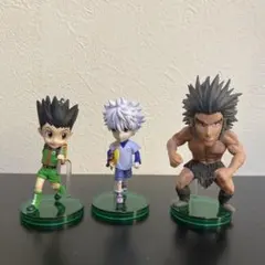 ハンターハンター ワーコレ　フィギュア　ゴン キルア ウヴォーギン