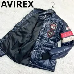新品未使用　アヴィレックス　モーターサイクルジャケット　パディング　ワッペン