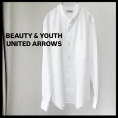 美品 UNITED ARROWS 長袖 シャツ 白 S ホワイト 人気