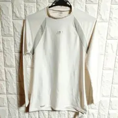 TIGORA（ティゴラ）長袖　アンダーシャツ　メンズ　ホワイト　XＬ　⑳のサムネイル
