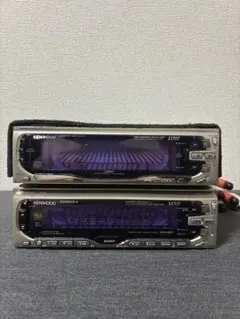 KENWOOD カーオーディオ D707 M707 セット 本体　旧車　当時物のサムネイル