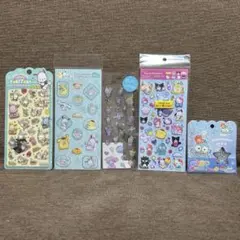 サンリオ シール tok!tok! おはじき すりガラス風 ラメ入り 正規品
