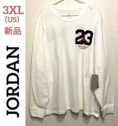 新品【超ビッグサイズUS：3XL】NIKE JORDAN ロングスリーブTシャツ