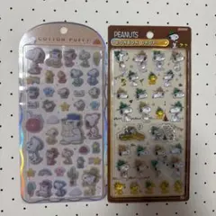 【正規品・新品未開封品】ボンボンドロップシール コットンパフィ スヌーピー