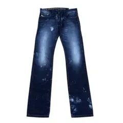美品 ディーゼル デニムパンツ ジーンズ ダメージ加工 SAFADO W28