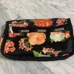 LeSportsac フラワープリント ポーチ