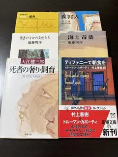 文庫本名作6冊まとめ売り