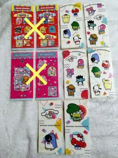 サンリオキャラクターズ　きゃらくたぶるステッカーズ　3種 シークレットあり