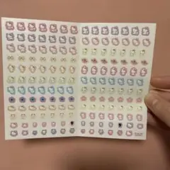 챠미 키티 헬로 키티 미니 씰 스티커 산리오