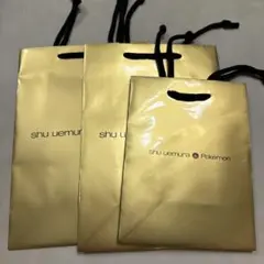 shu uemura Pokemon ショップ袋 3枚セットのサムネイル