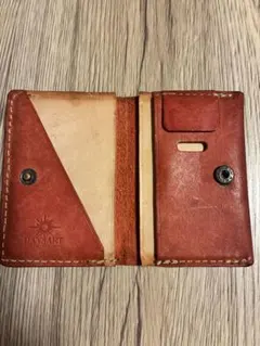 DAYSART レザー二つ折りカードケース