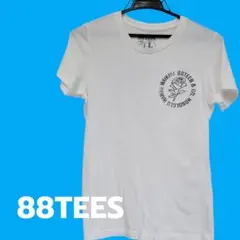 【新品未使用】☆88TEES☆HAWAII 半袖Tシャツ ホワイト　Ｌ