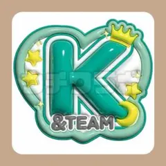 &TEAM K けいくん　ぷっくりネームボード　ネムボ　ファンサ　うちわ文字