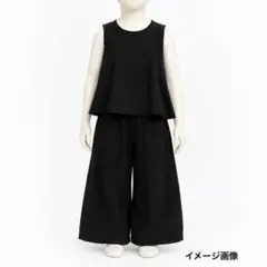 GLOBAL WORK キッズ セットアップ ブラック 110〜120