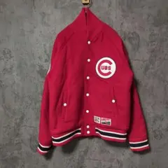 【美品】(M) NEW ERA ニューエラ スタジャン シカゴ ジャケット