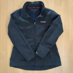 TOMMY HILFIGER ブラック ジャケット Lサイズ　レディース