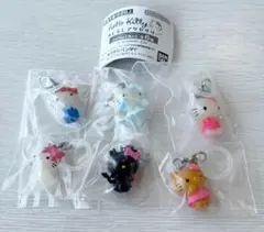 ハローキティ めじるしアクセサリー コンプリートセット ガチャ