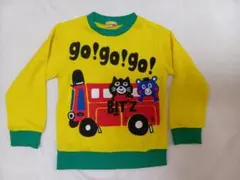 BITZ 消防車プリント トレーナー 110サイズ