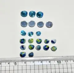 ティアドロップ ビーズ ブルー系 まとめ