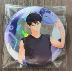ハイキュー‼︎ ホログラム缶バッジ ビーチボール ver. 【烏野高校】影山飛雄