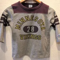 Champion Minnesota Vikings 28 七分カットソー