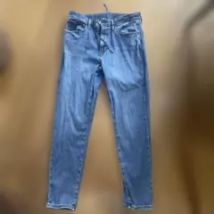 UNIQLO EZYジーンズ　 Lサイズ　ネイビー