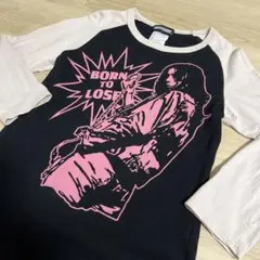ヒステリックグラマー未使用品　ロゴ　後ろヴィクセンガールメッシュ長袖Tシャツ HYSTERIC GLAMOUR（ヒステリックグラマー）の「VIXEN GIRL T