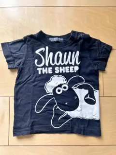 Shaun the Sheep Tシャツ 80cm ブラック