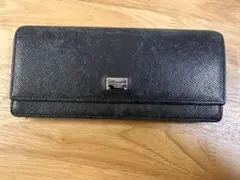 DOLCE & GABBANA ドルチェアンドガッバーナ　黒 レザー 長財布
