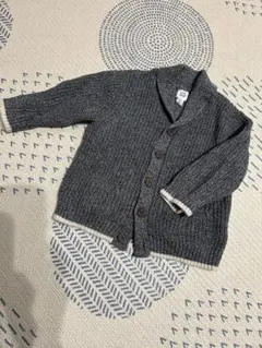 babyGAP グレー ニット カーディガン 18-24months