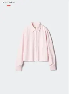 UNIQLO JW ANDERSON オックスフォードシャツ ストライプ ピンク