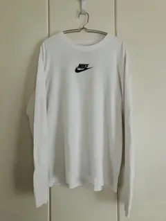 NIKE ナイキJUST DO IT. 長袖シャツ ホワイト メンズLのサムネイル