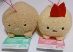 すみっコぐらしうつぶせ　とんかつとえびフライのしっぽセット　たぴおか黄色おまけ付