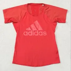 adidas レッド Tシャツ 半袖