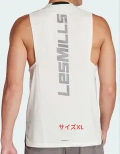 新品未使用 adidas LES MILLS レズミルズグラフィックタンクトップ