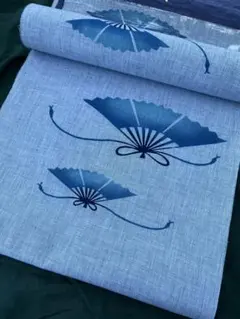 人間国宝 木村雨山 創作 綿 浴衣 反物 - メルカリ