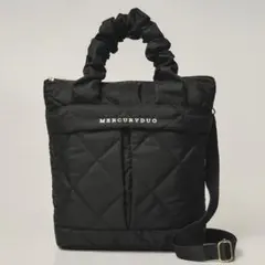 MERCURYDUO 2WAYキルティング ショルダーバッグ